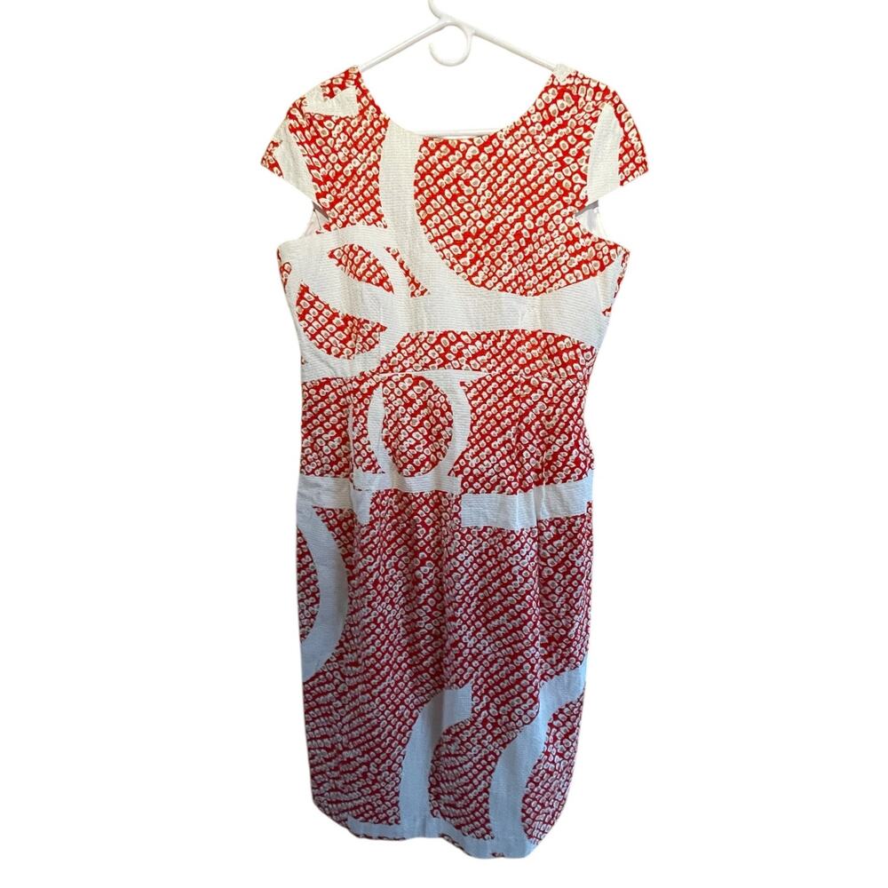 Purificacion Garcia Red Cotton Dress